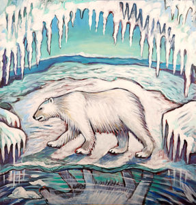Arctic Melt, Acrylic on Canvas