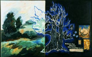 Bristlecone Pine, Acrylic on Canvas