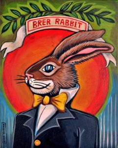 Brer Rabbit, Acrylic on Canvas, 20x16