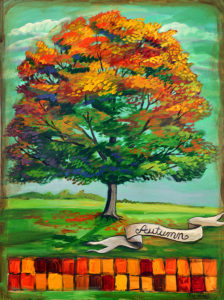 Autumn, Acrylic on Canvas
