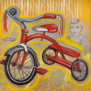 First Bike, Acrylic on Canvas